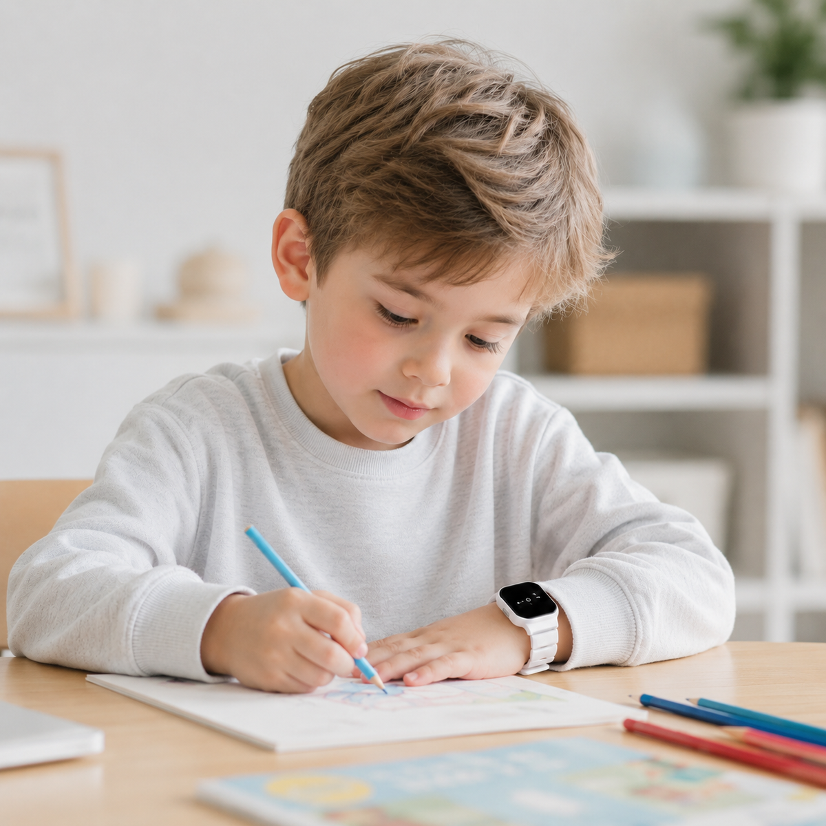 LED Digitaal Kinderhorloge Waterdicht Ruimtevaart Design Siliconen Band Sport Horloge voor Jongens & Meisjes | Sulvida