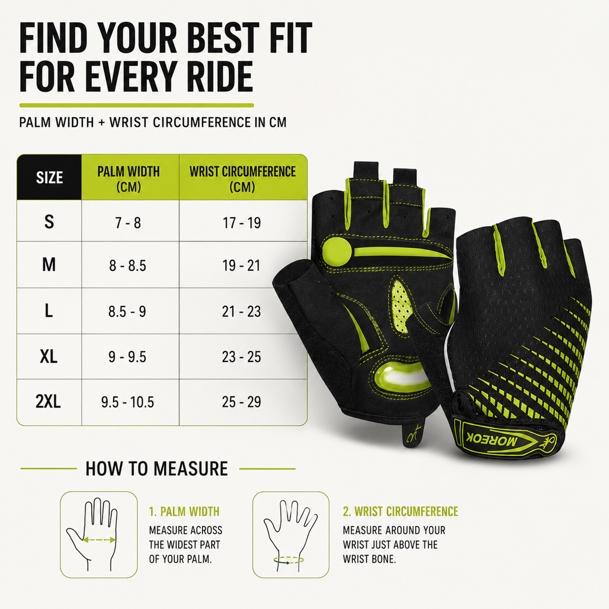 Fietshandschoenen Half-Finger met Gel Padding Ademend Antislip – Comfortabele Sporthandschoenen Fietsen | Sulvida