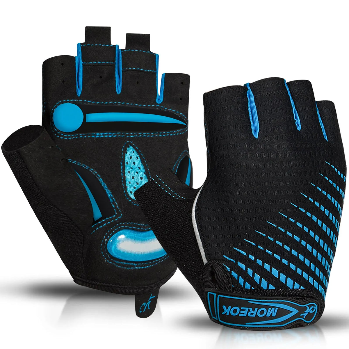 Fietshandschoenen Half-Finger met Gel Padding Ademend Antislip – Comfortabele Sporthandschoenen Fietsen | Sulvida