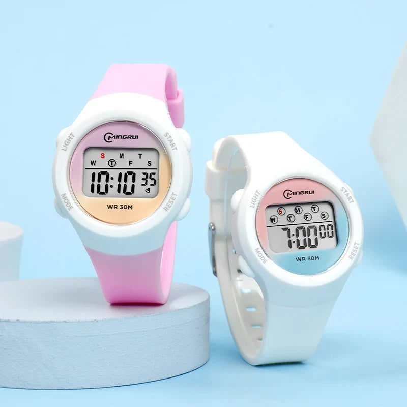 Digitaal Kinderhorloge met Alarm en Stopwatch Waterdicht Sport Horloge voor Kinderen Meisjes Jongens | Sulvida