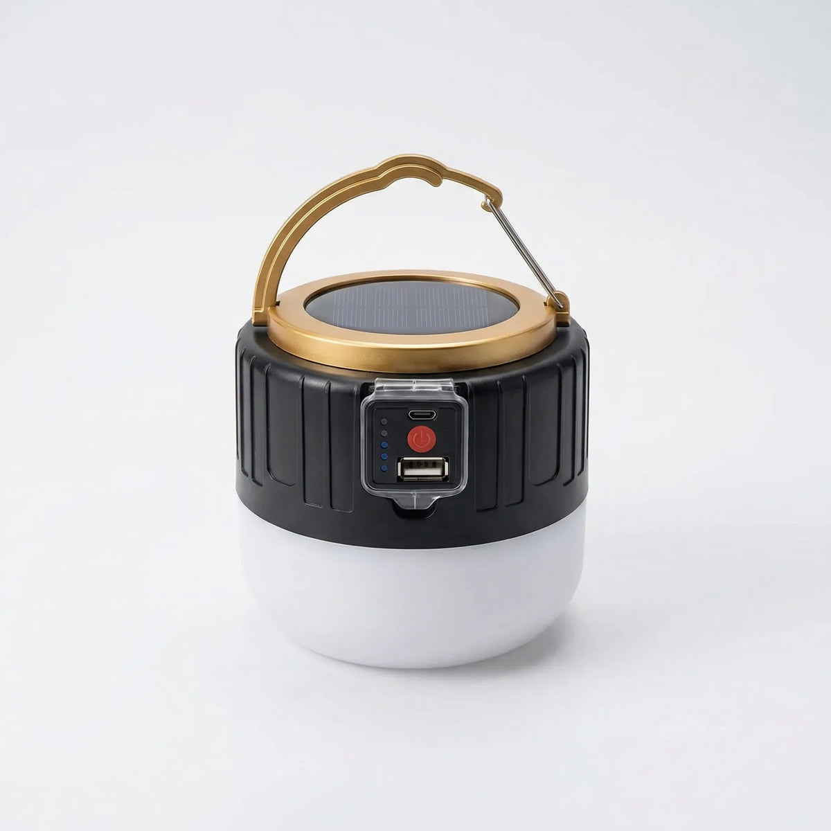 Draagbare LED-Lantaarn met Zonnelaadpaneel en USB-Oplaadoptie voor Camping Noodsituaties Wandelen Outdoor | Sulvida