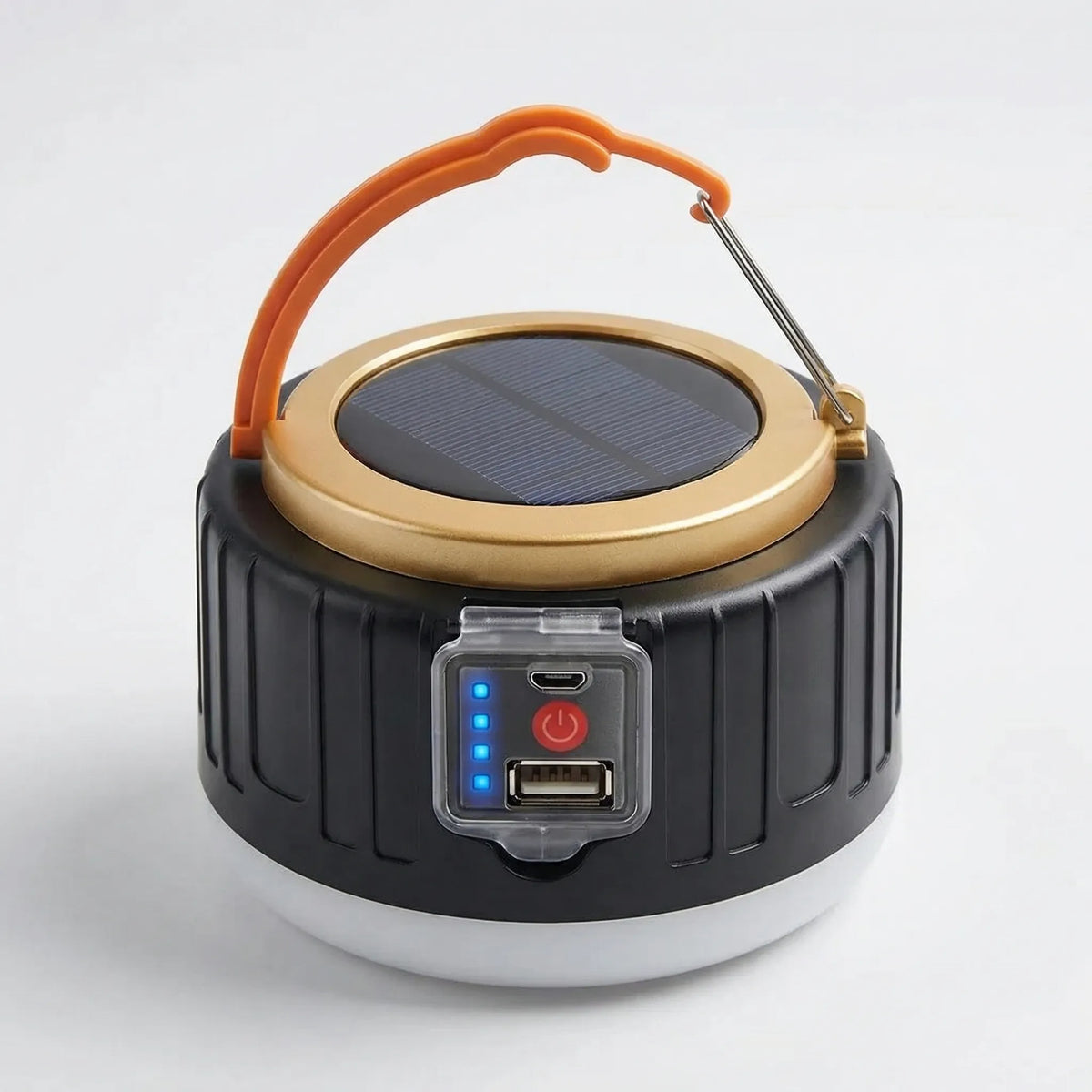 Draagbare LED-Lantaarn met Zonnelaadpaneel en USB-Oplaadoptie voor Camping Noodsituaties Wandelen Outdoor | Sulvida