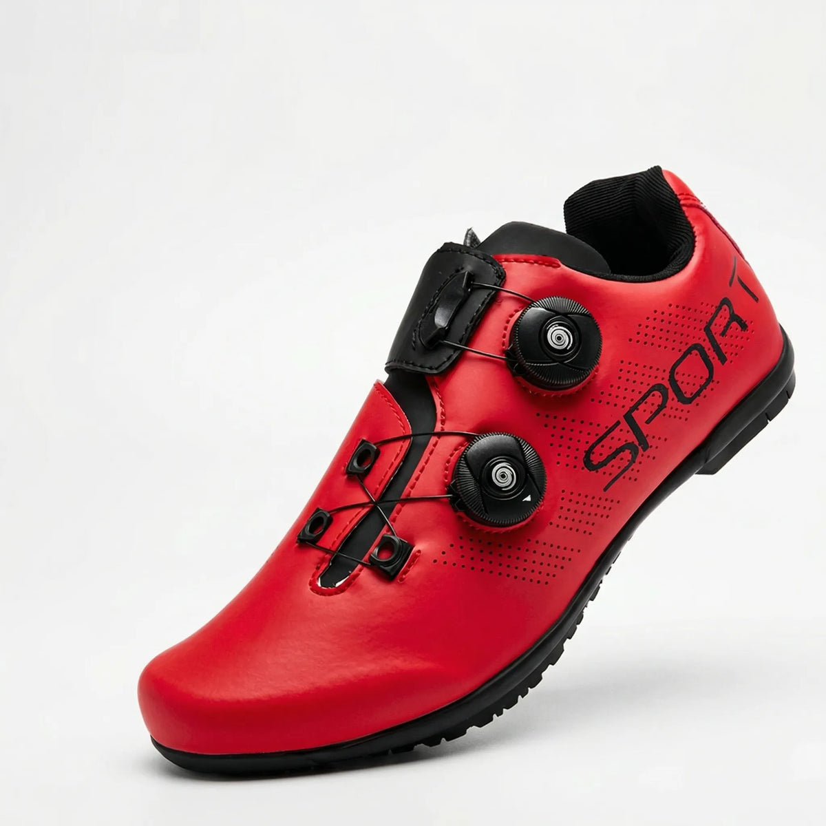 Fietsschoen Plat Pedaal Zonder Klikpedaal Dubbele Draaisluiting Ademend Gripzool Mountainbike Indoor | Sulvida