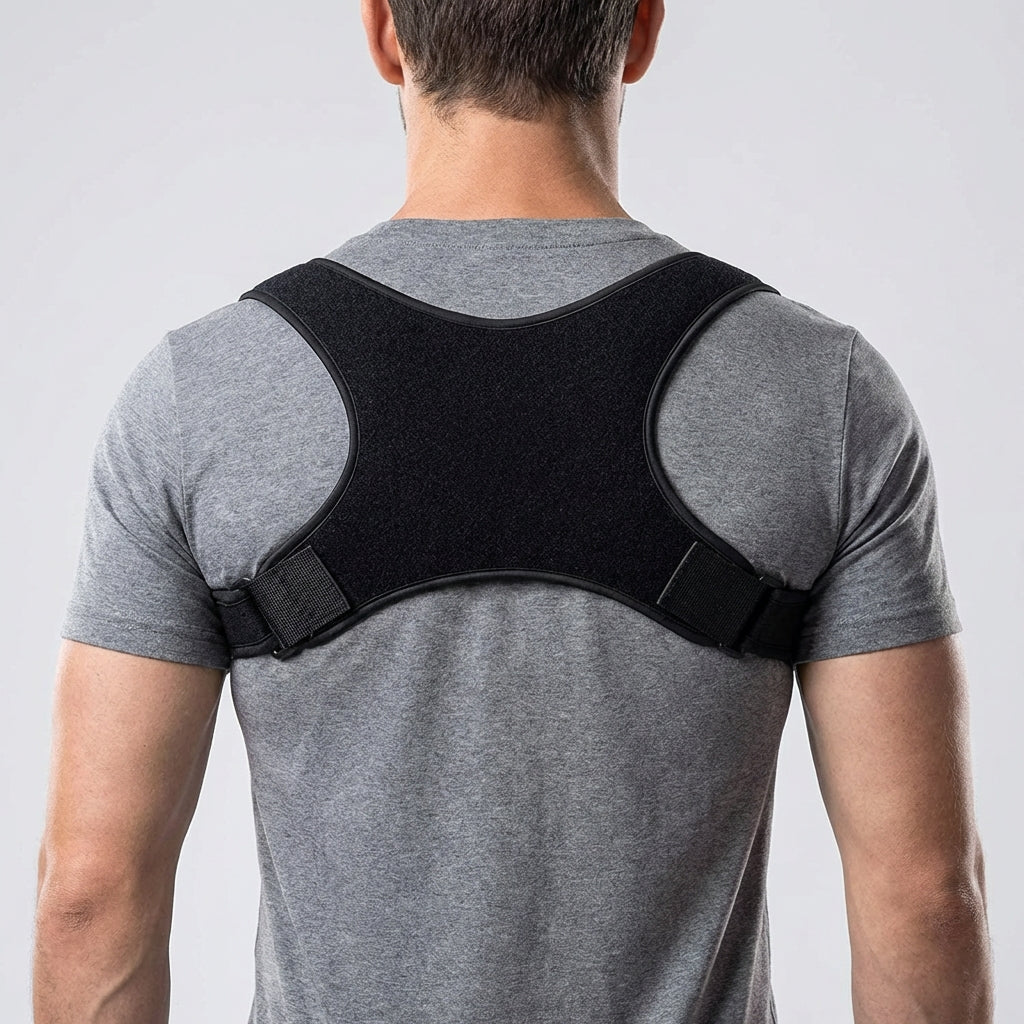 Verstelbare Schouderbrace Houdingscorrector Unisex Rugsteun Postuurverbetering Rug Schouder Houding Corrector | Sulvida