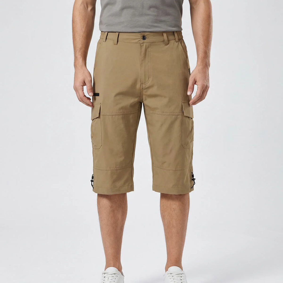 Outdoor Cargo Hiking Shorts Heren Knielengte Quick-Dry Meerdere Zakken Trail Kamperen Wandelen Zomer | Sulvida