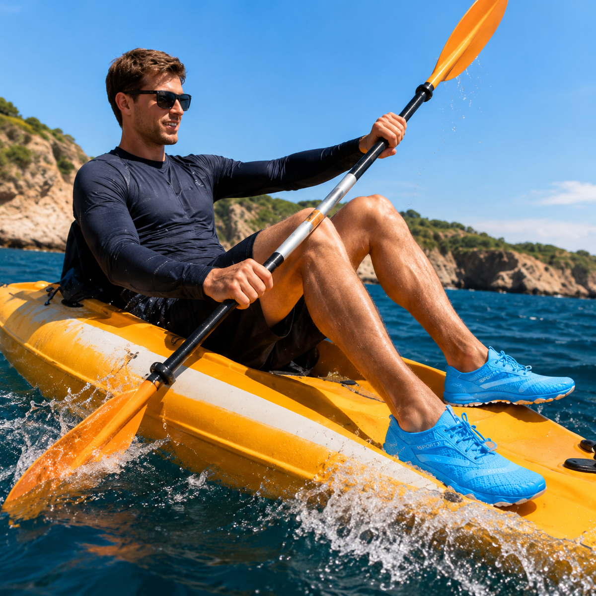 Waterschoenen voor Dames en Heren Quick-Dry Antislip Badschoenen Zwemschoenen Surfschoenen Watersport | Sulvida