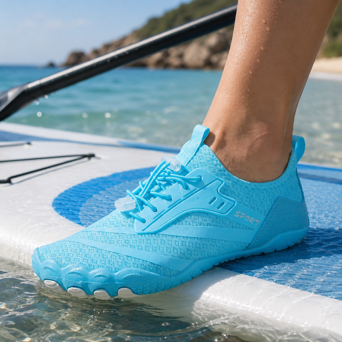 Waterschoenen voor Dames en Heren Quick-Dry Antislip Badschoenen Zwemschoenen Surfschoenen Watersport | Sulvida