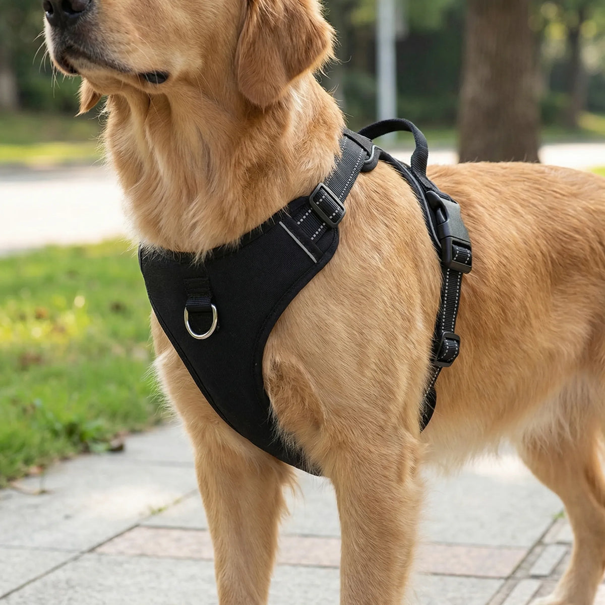 No-Pull Hondentuig Verstelbaar Reflecterend Borstharnas Comfortabel Veilig Wandelen Honden Alle Maten | Sulvida