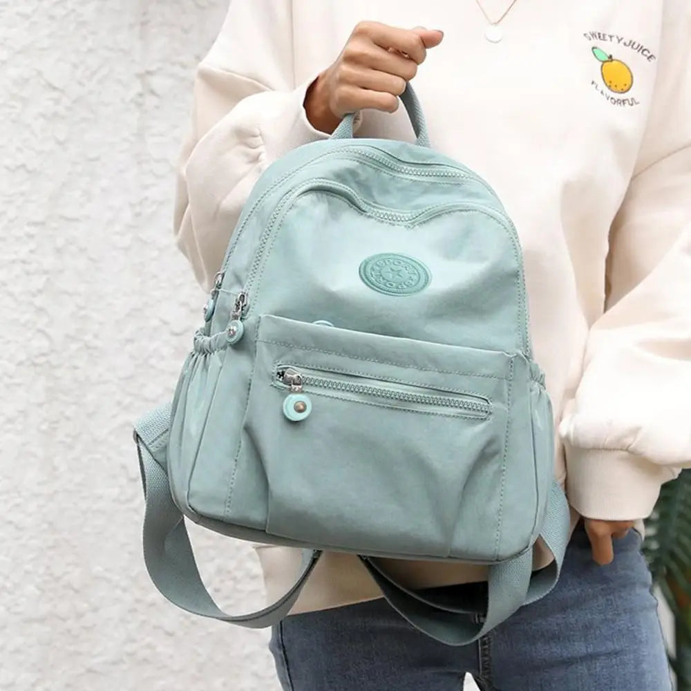 Nylon Mini Rugzak Compact 11L met Anti-Diefstal Vakken Lichtgewicht Schoudertas Dagelijks Gebruik Reis | Sulvida
