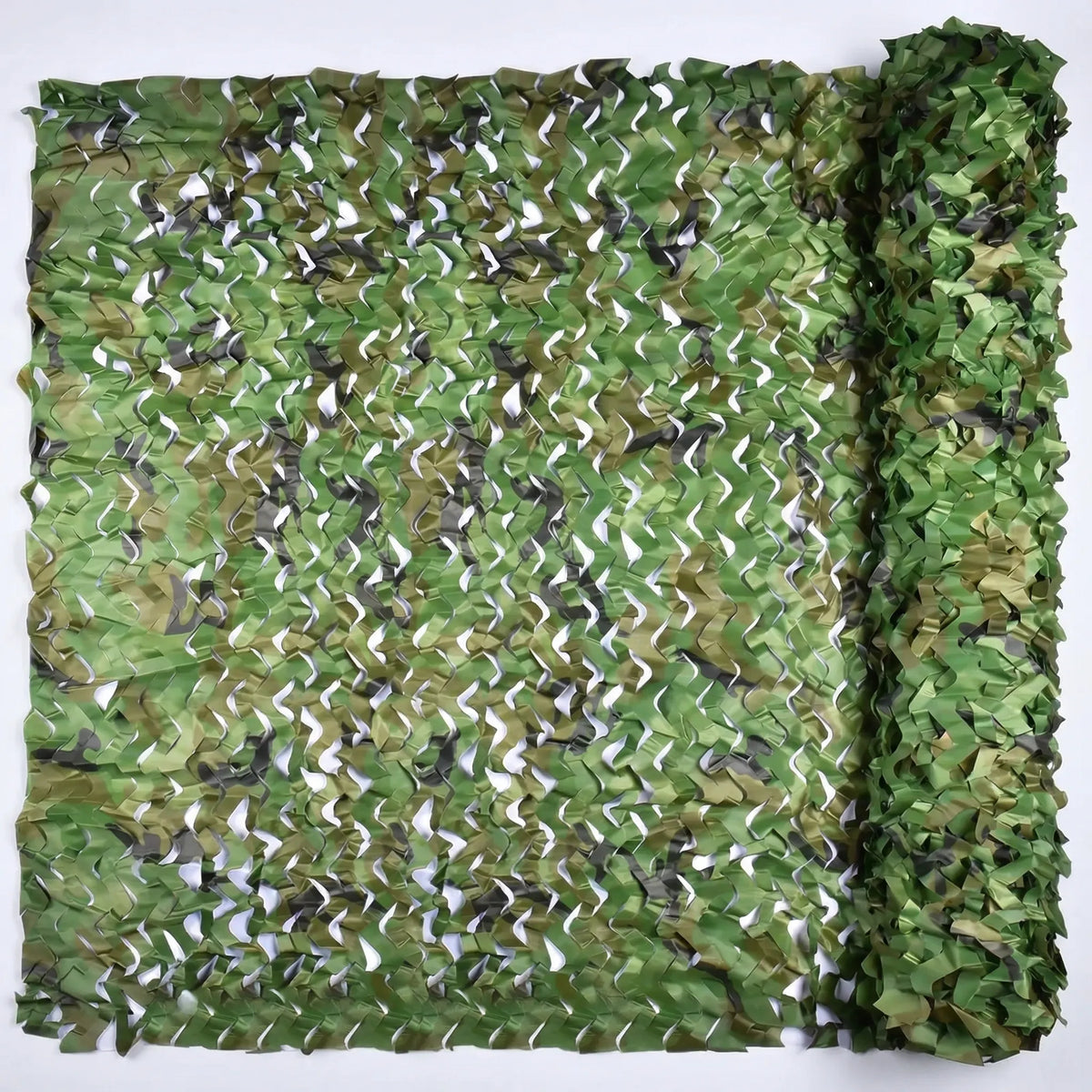 Camouflage Schaduwnet Groot Nylon Mesh Afschermingsrol Zonwering Tuin Buiten Terras Balkon 1,5 x 10 meter | Sulvida