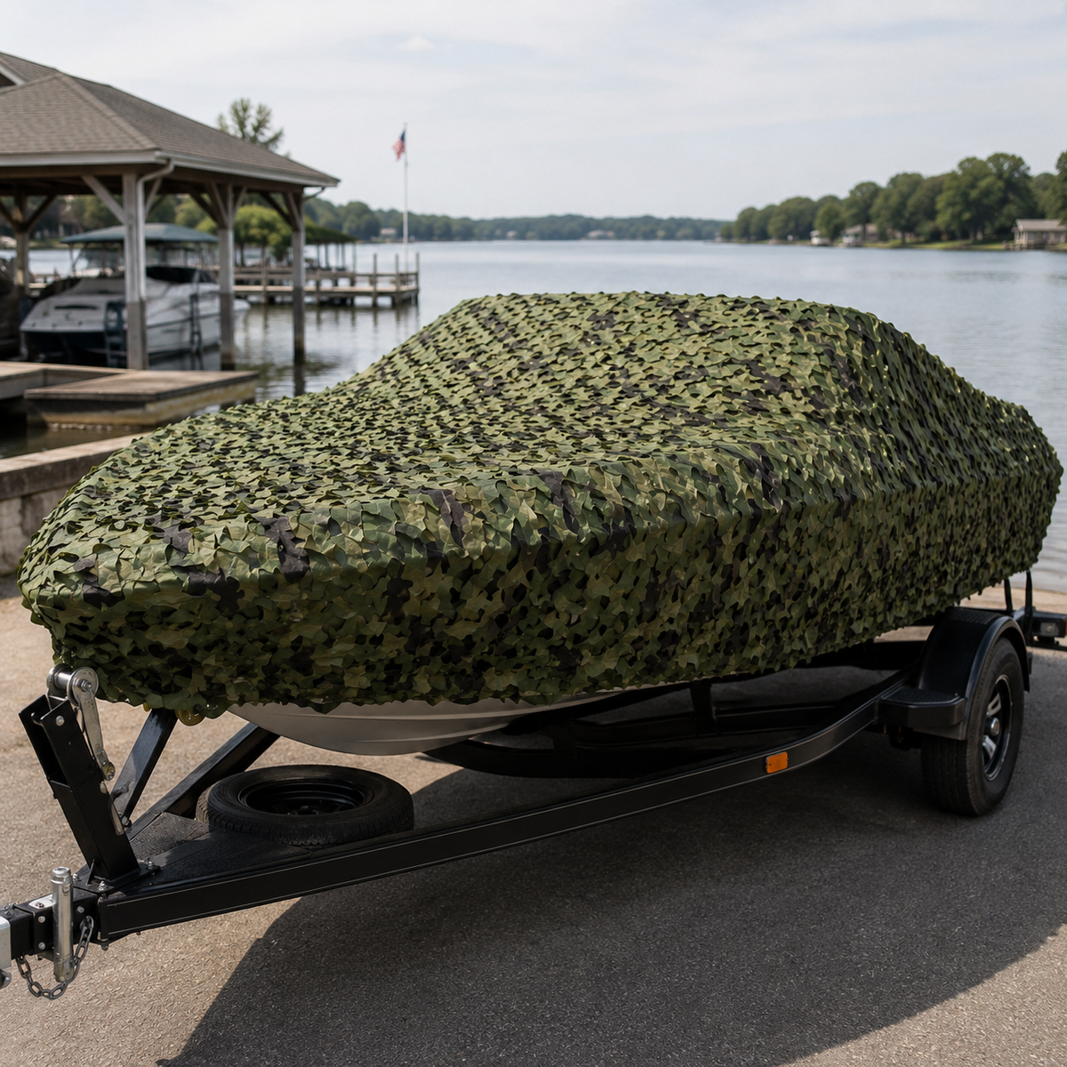 Camouflage Schaduwnet Groot Nylon Mesh Afschermingsrol Zonwering Tuin Buiten Terras Balkon 1,5 x 10 meter | Sulvida