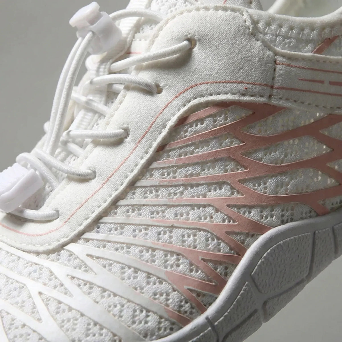 Waterschoenen Unisex Antislip Sneldrogend Zwemschoenen voor Strand Zwembad Watersport Zwart Grijs Roze | Sulvida
