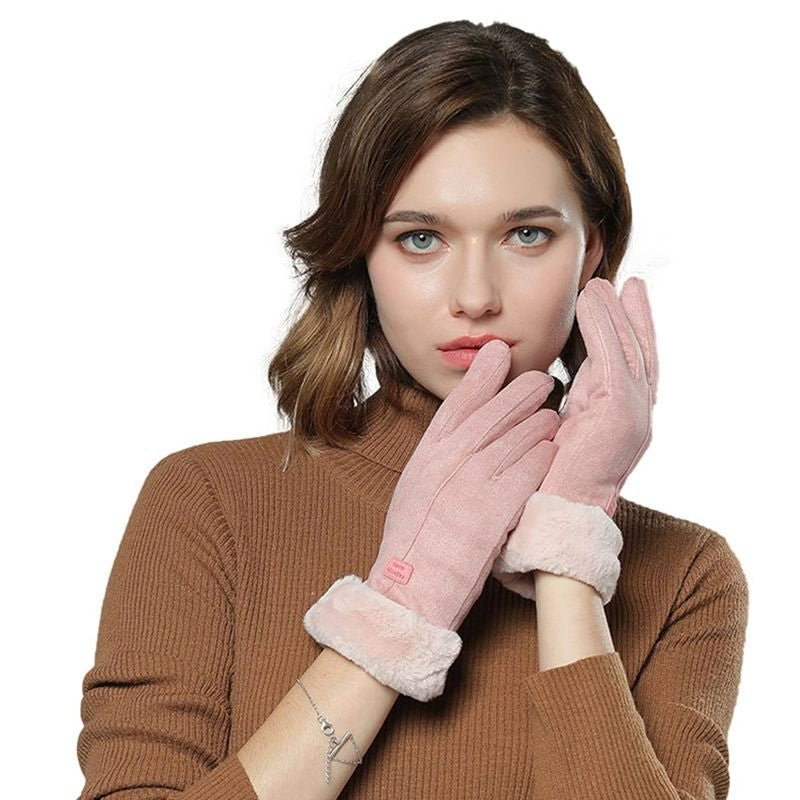 Verwarmde Handschoenen Dames Oplaadbaar met Powerbank 3 Warmtestanden Touchscreen Winter Skihandschoenen | Sulvida