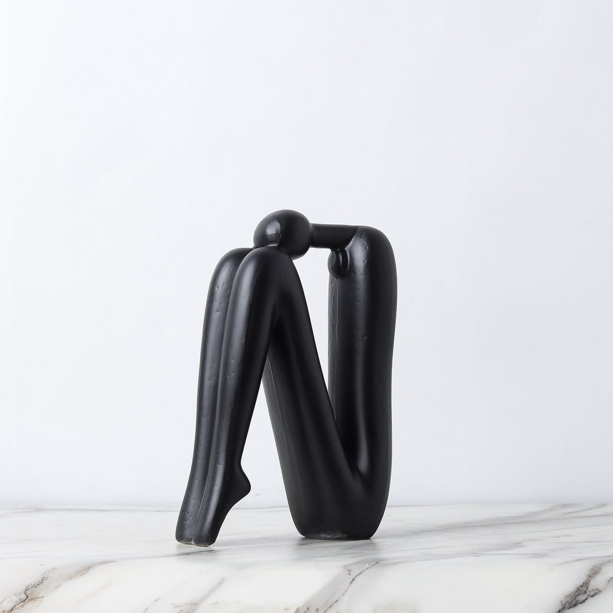 Ensemble de serre-livres sculpturaux au design artistique, accent décoratif moderne pour étagère, bureau et salon | Sulvida
