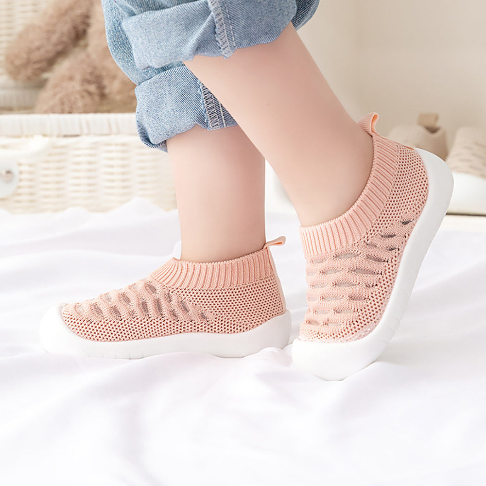 Baby Mesh Schoensokken Antislip Ademend Comfortabel Zacht Stretchy voor Peuters Dreumesen Eerste Stapjes | Sulvida