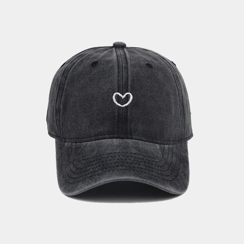 Baseballcap met Haaropening voor Paardenstaart – Washed Vintage Stijl Sportpet met Verstelbare Achterkant | Sulvida
