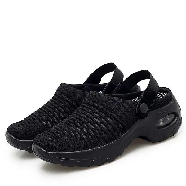 Orthopedische Dames Clogs met Mesh en Luchtdemping Antislip Instappers voor Dagelijks Comfort Gezondheid en Stijl | Sulvida