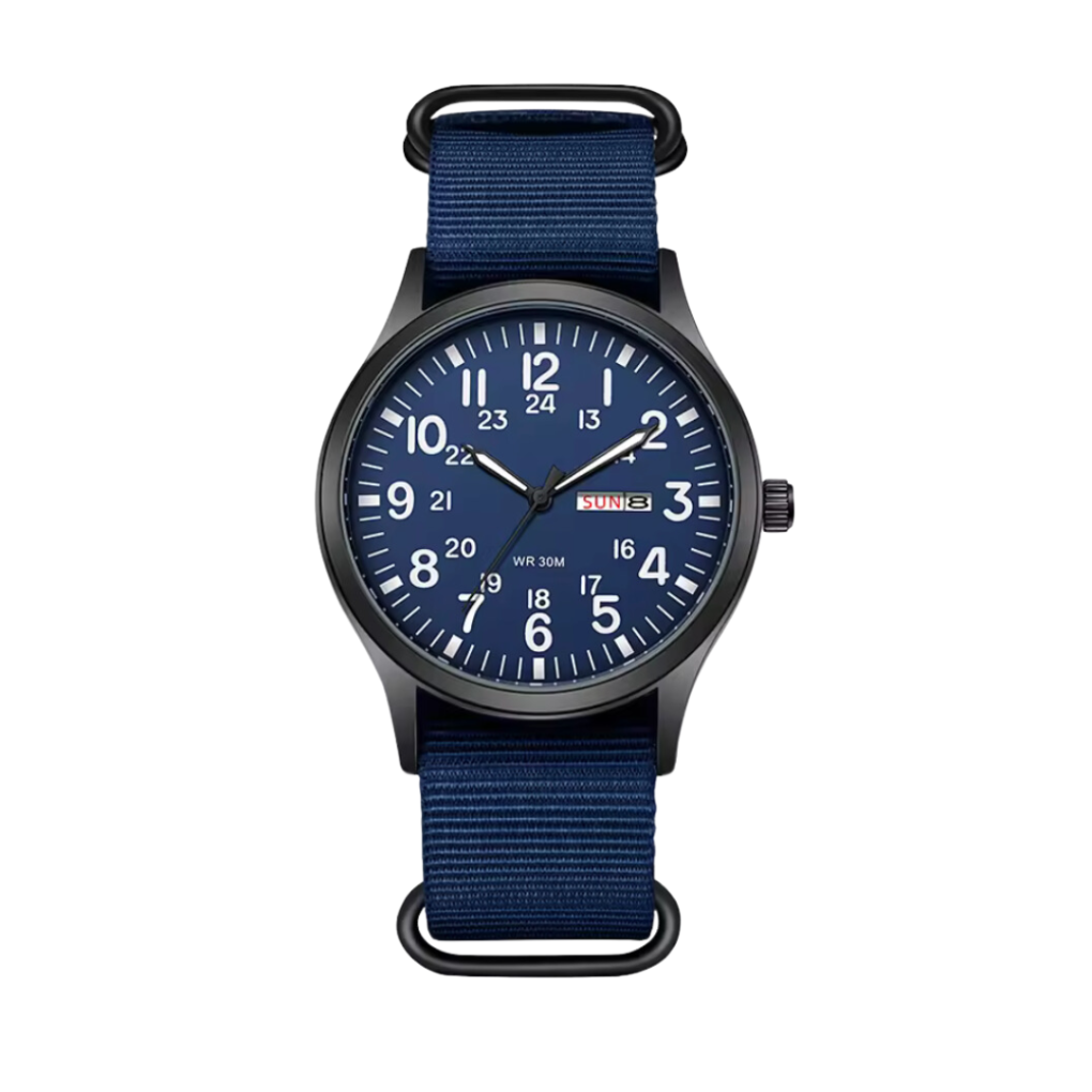 Tactisch Outdoor Horloge met Lichtgevende Wijzerplaat & 10 ATM Waterbestendigheid voor Actieve Mannen | Sulvida