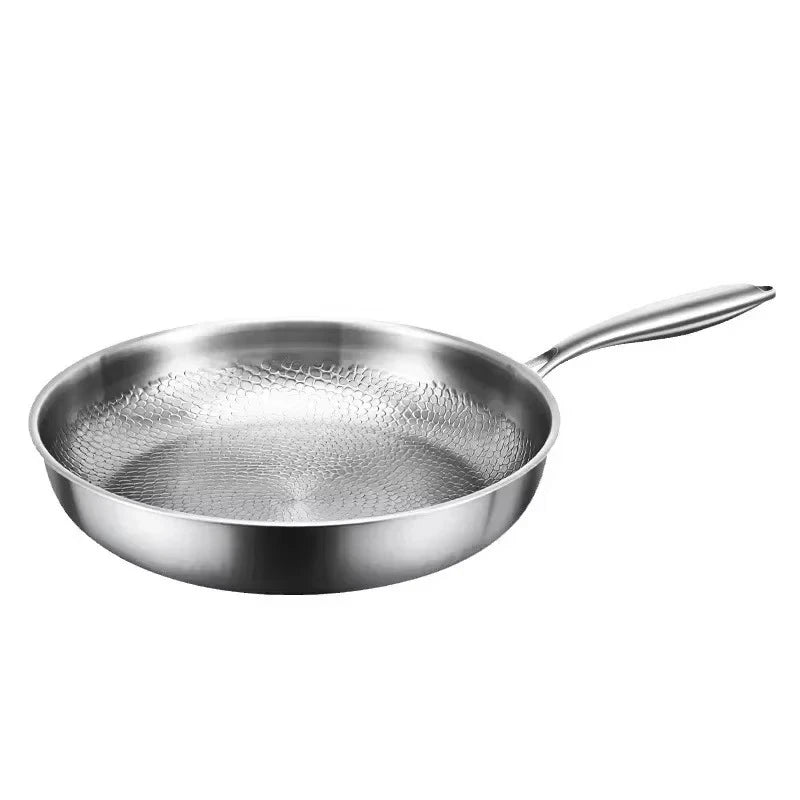 Titanium Koekenpan Gehamerd met Antiaanbaklaag Inductie Geschikt voor Duurzame Gezonde Kookervaring in de Keuken | Sulvida