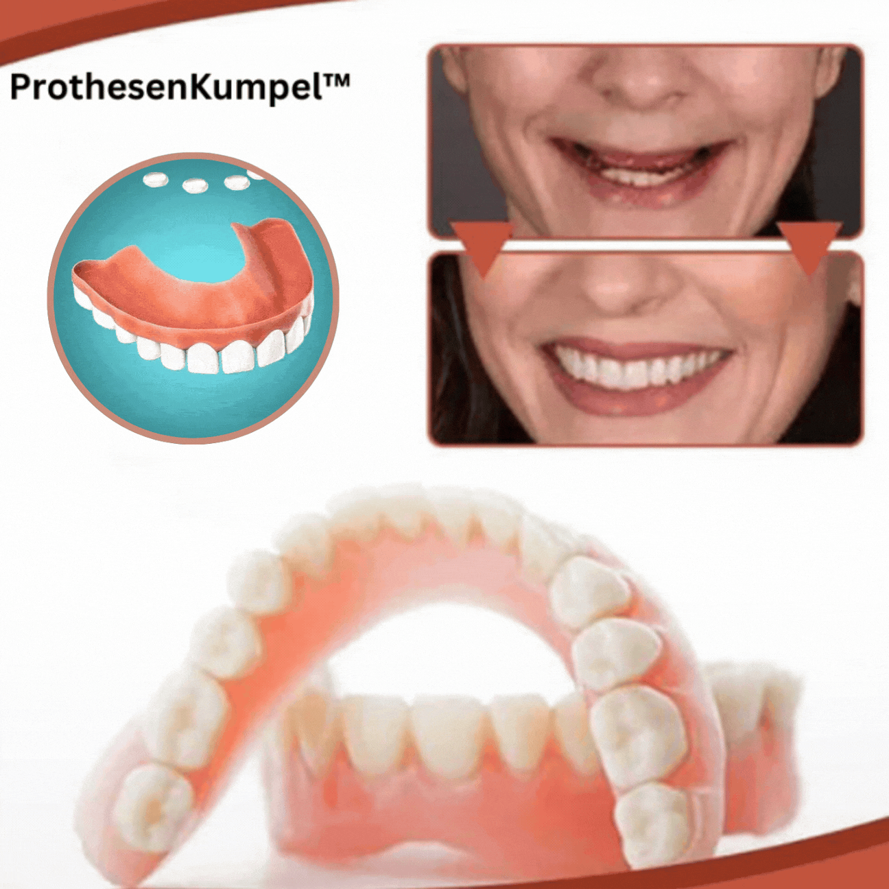 Biocompatibel Kunstgebit Set – Gemakkelijk Aanpasbare Prothese voor Natuurlijke Glimlach en Comfort | Sulvida