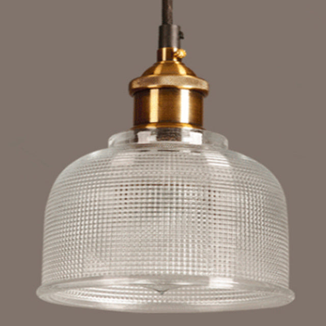 Vintage Hanglamp Gekleurd Glas en Metaal Retro Interieur Eetkamer Woonkamer Stijlvolle Verlichting Verstelbaar | Sulvida
