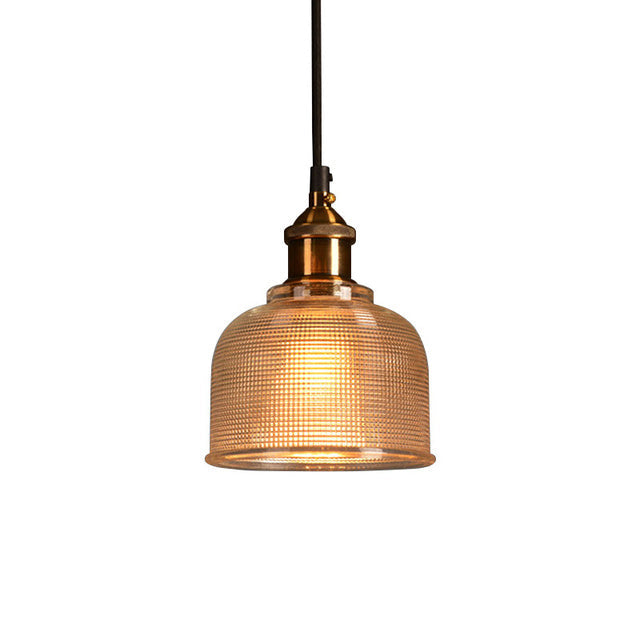 Vintage Hanglamp Gekleurd Glas en Metaal Retro Interieur Eetkamer Woonkamer Stijlvolle Verlichting Verstelbaar | Sulvida