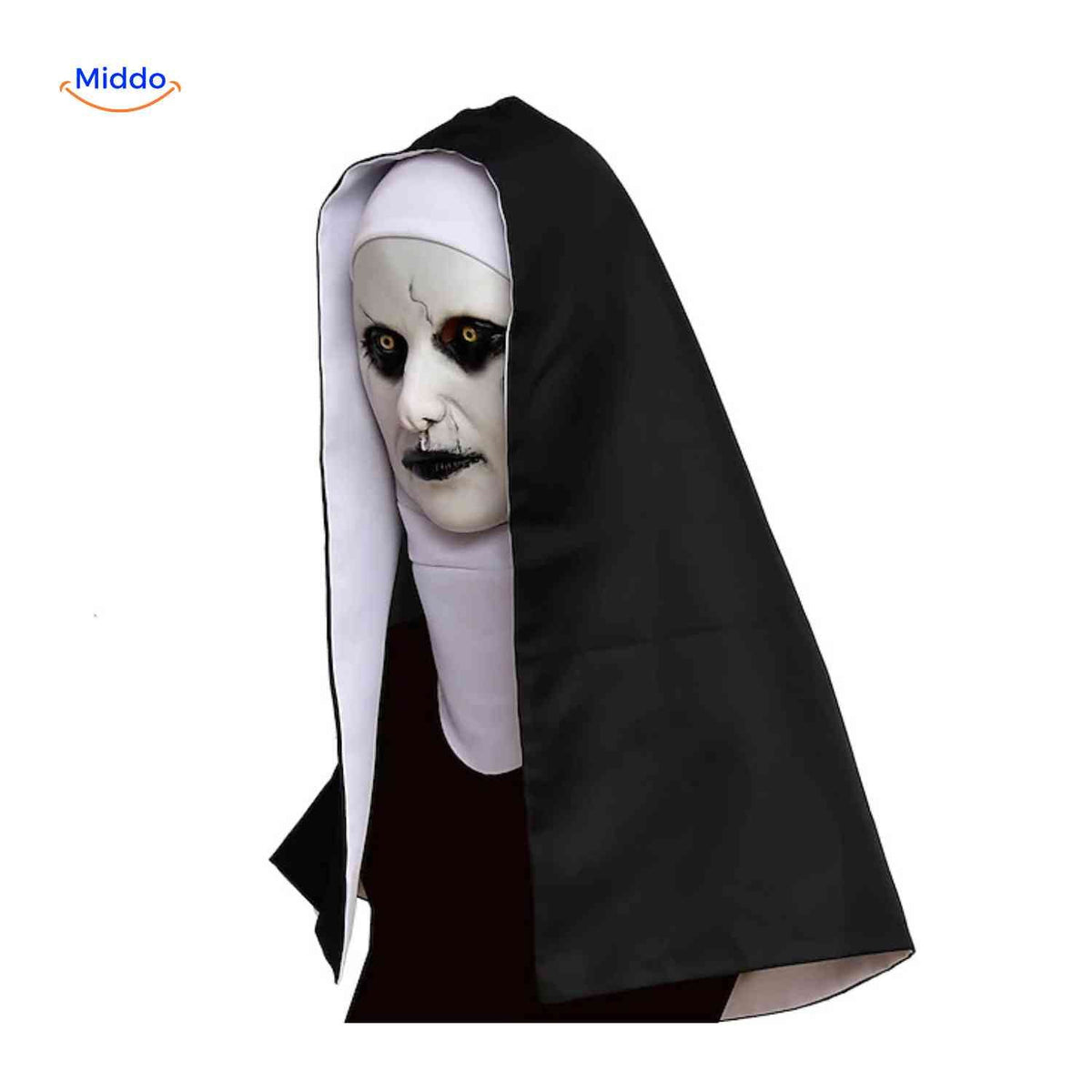 Horrormasker Demon Non Latex Verkleedaccessoire Kostuum Halloween Feest Griezelig Eng Realistisch Masker | Sulvida