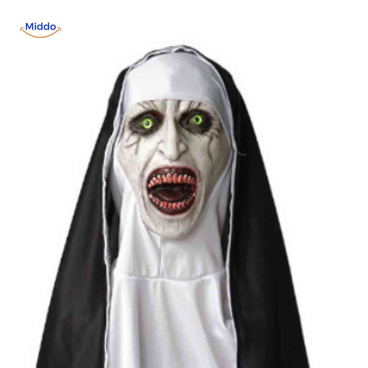 Horrormasker Demon Non Latex Verkleedaccessoire Kostuum Halloween Feest Griezelig Eng Realistisch Masker | Sulvida