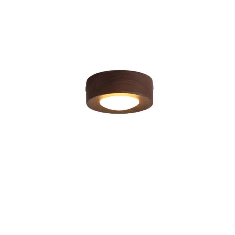 Plafondlamp Moderne Rechthoek Hout met LED 100×40 mm Warm Licht voor Slaapkamer Woonkamer Eetkamer Hal | Sulvida