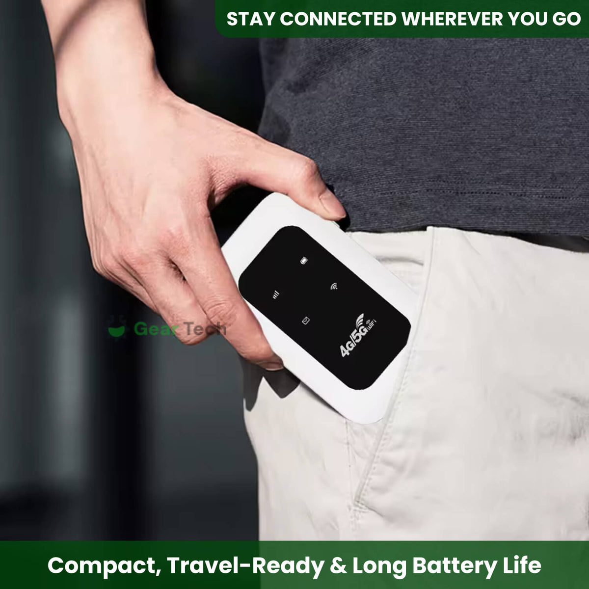 Draagbare Wi-Fi Router Mobiel Internetapparaat Compacte Hotspot Reisrouter SIM-Kaart 4G LTE Draadloos | Sulvida