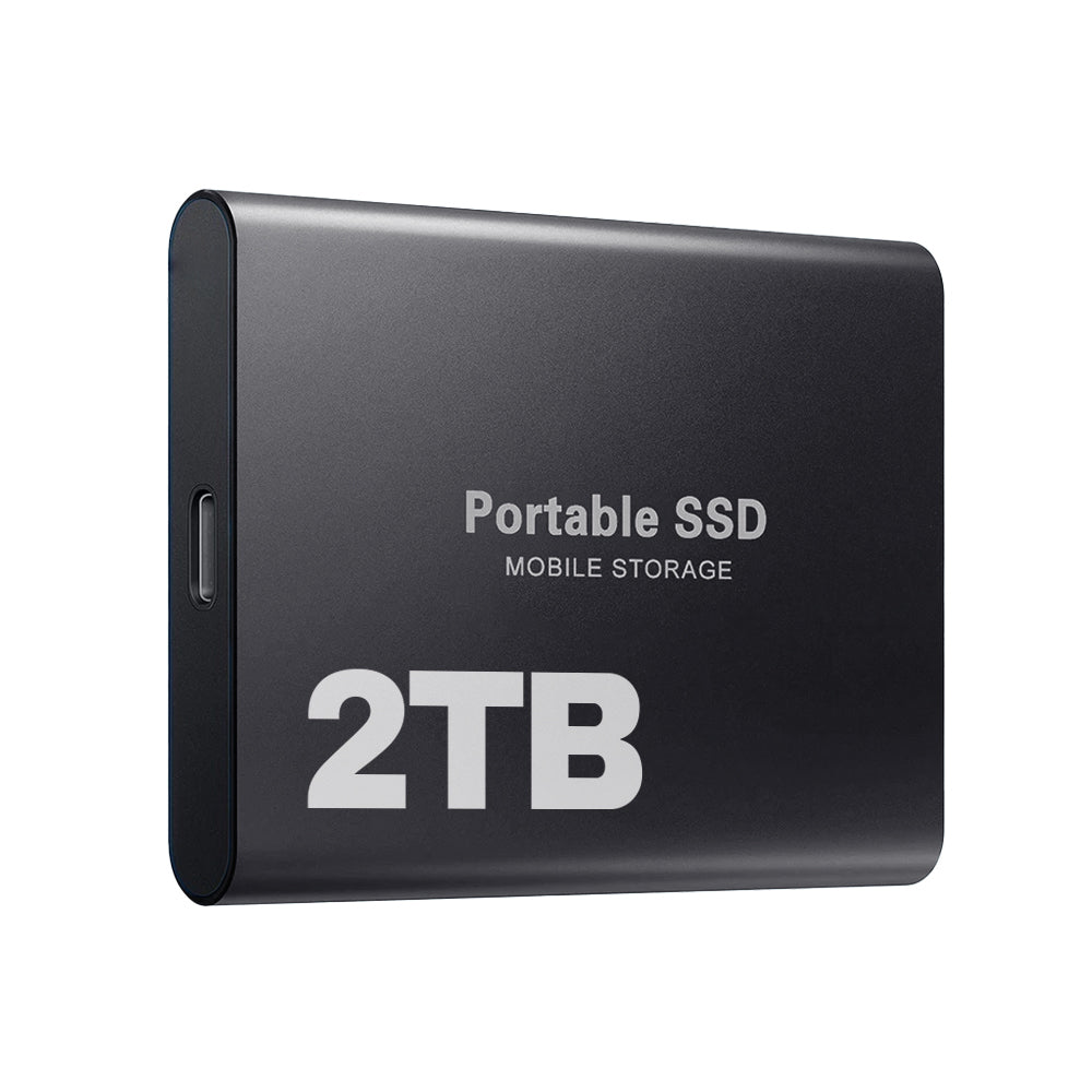 Externe SSD 2TB USB-C Opslagschijf tot 1050 MB/s Compact Robuust Draagbaar Datadraagapparaat voor Werk | Sulvida
