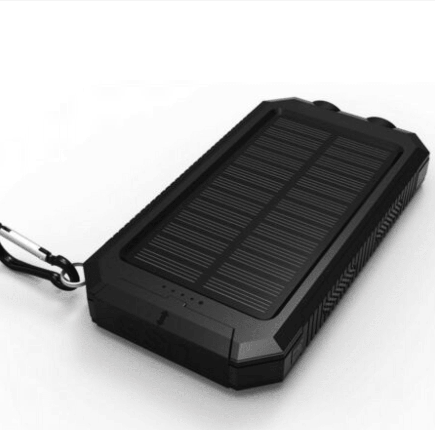 Draagbare Powerbank op Zonne-energie 500000 mAh met USB-poorten en LED-zaklamp voor Mobiele Apparaten | Sulvida
