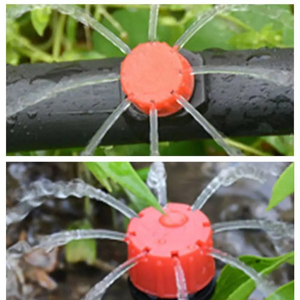 Buses d’irrigation goutte à goutte pivotantes à 360°, lot de 50, économes en eau, pour l’arrosage du jardin | Sulvida