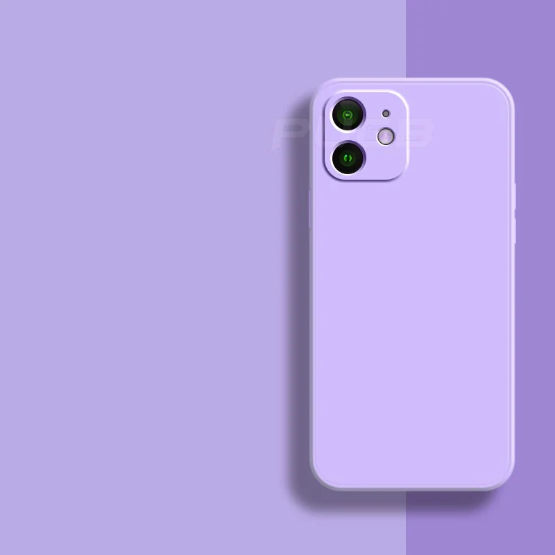 Siliconen iPhone hoesje vloeibaar rubber premium beschermhoes zacht duurzaam mat flexibel telefooncover iPhone 11 12 13 Pro Max mini modelaanduiding aanpasbaar verfijnd mooi design dagelijks gebruik | Sulvida