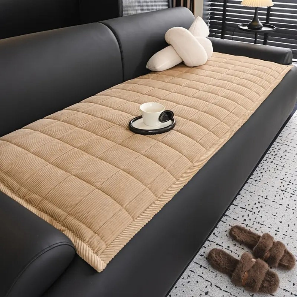 Gewatteerde Bankhoes met Quilted Textuur – Meerdere Maten en Kleuren voor Perfecte Bescherming van je Bank | Sulvida