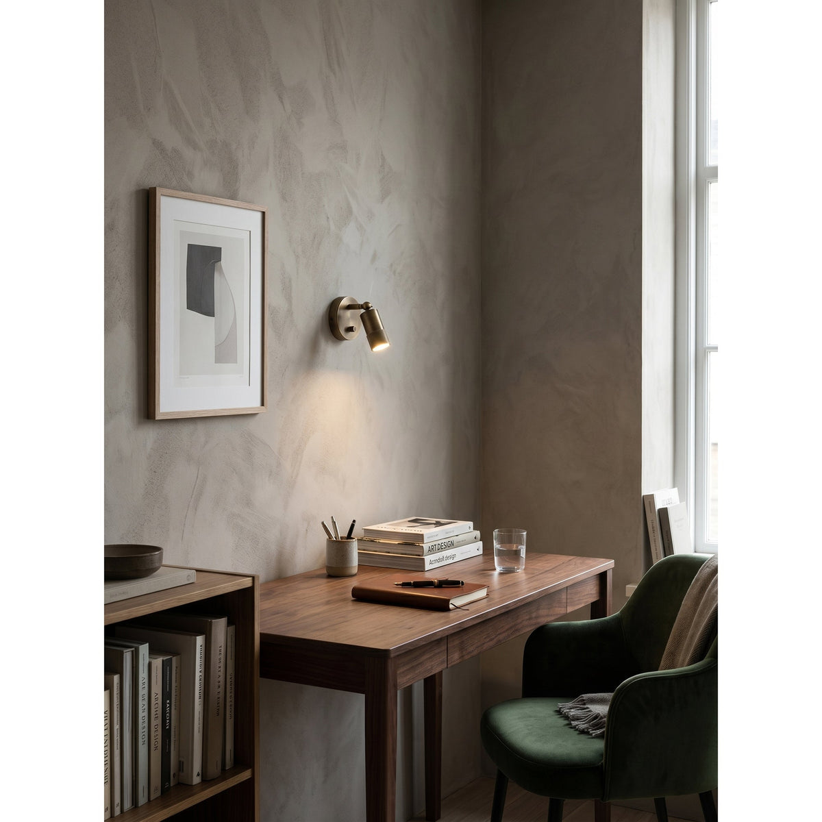 Wandlamp Messing Industrieel Design LED Verlichting Warm Licht 4500K Vintage Brons Afwerking Sfeerlamp | Sulvida