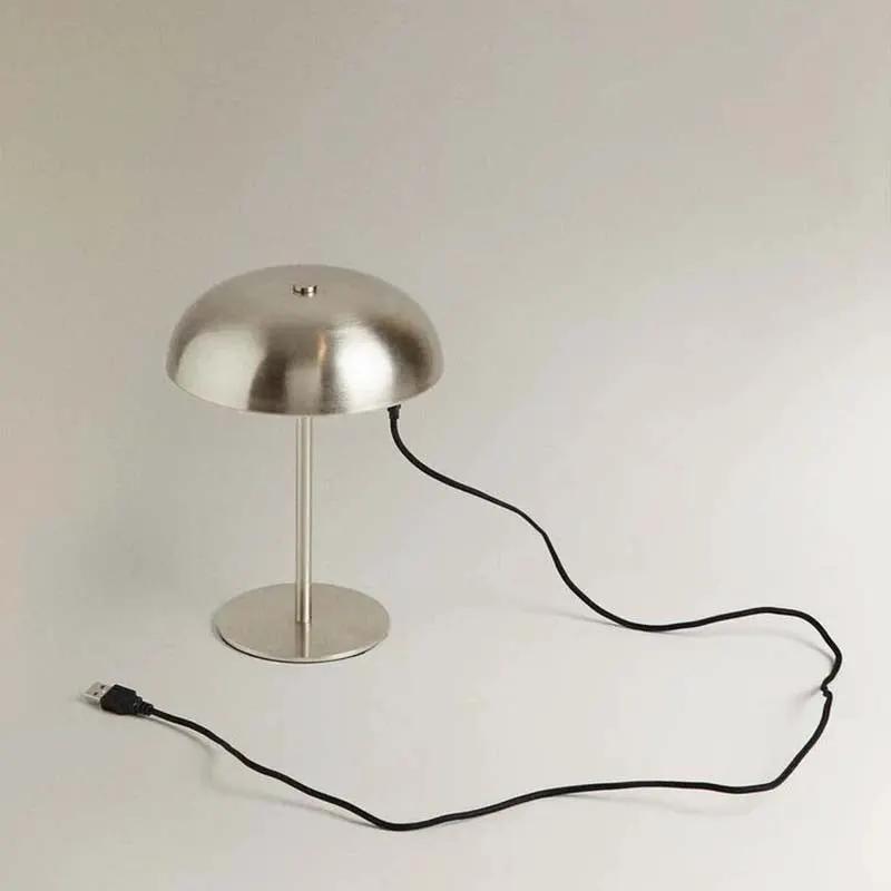 Dimbare oplaadbare tafellamp met touch-bediening, draadloos verstelbaar in hoogte voor sfeervolle verlichting | Sulvida