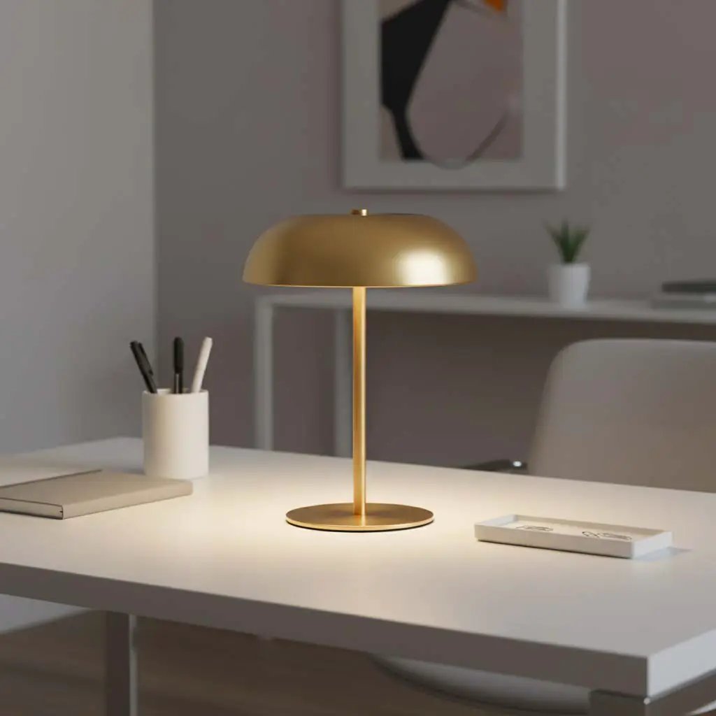 Dimbare oplaadbare tafellamp met touch-bediening, draadloos verstelbaar in hoogte voor sfeervolle verlichting | Sulvida