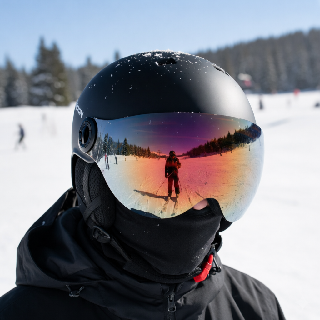 Skihelm met Verstelbare Pasvorm en Afneembare Onderdelen – Veilig voor Wintersport | Sulvida