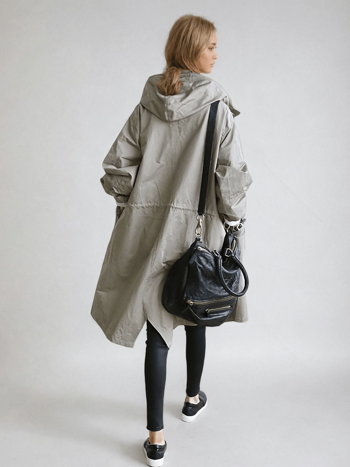 Trench-coat oversize pour femmes et hommes – Coupe ample, style classique, veste de mi-saison unisexe pour le printemps | Sulvida