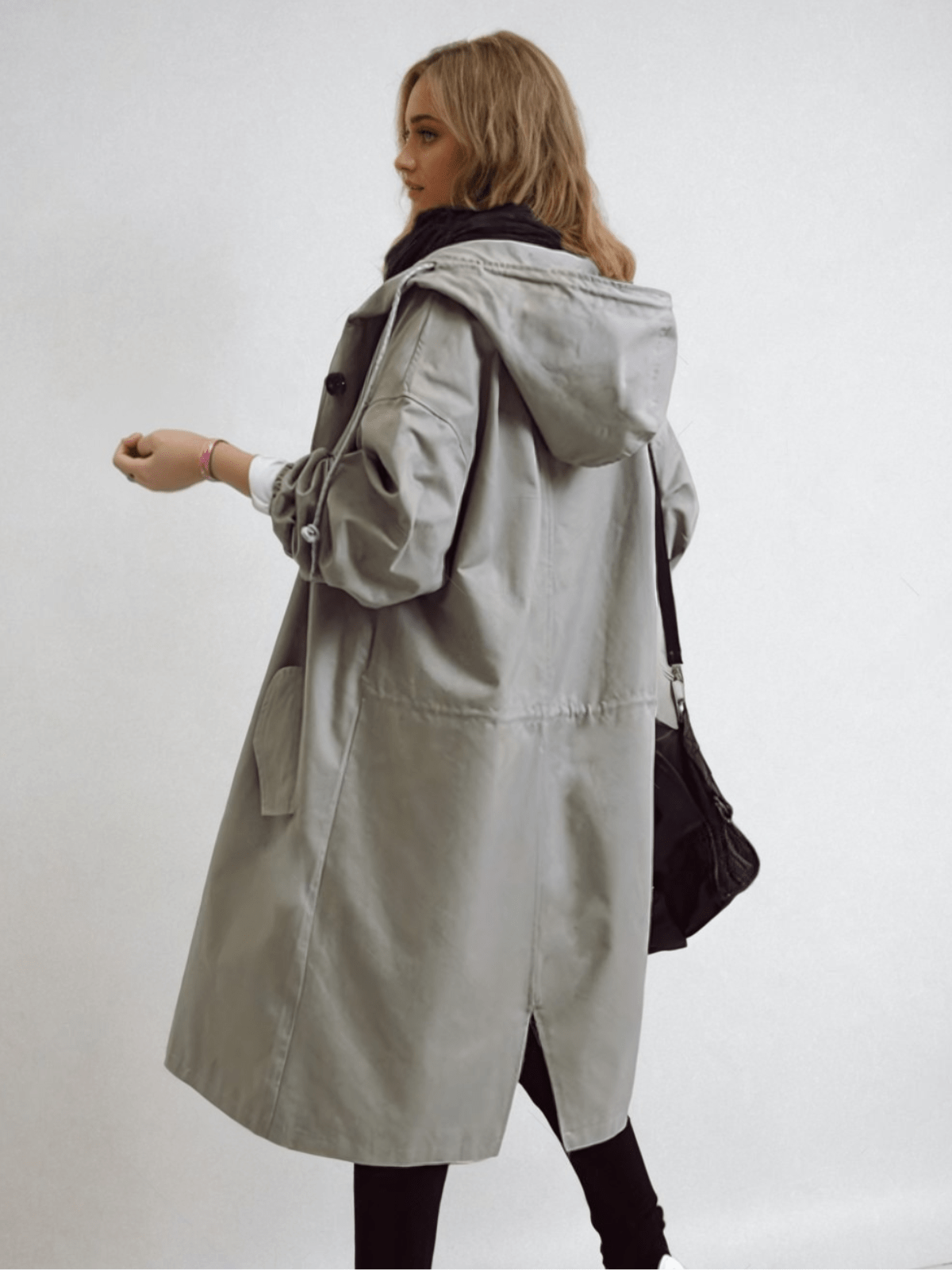 Trench-coat oversize pour femmes et hommes – Coupe ample, style classique, veste de mi-saison unisexe pour le printemps | Sulvida