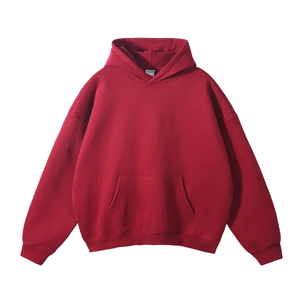 Sweat à capuche oversize pour homme avec poche kangourou et confort optimal pour un style décontracté au quotidien | Sulvida