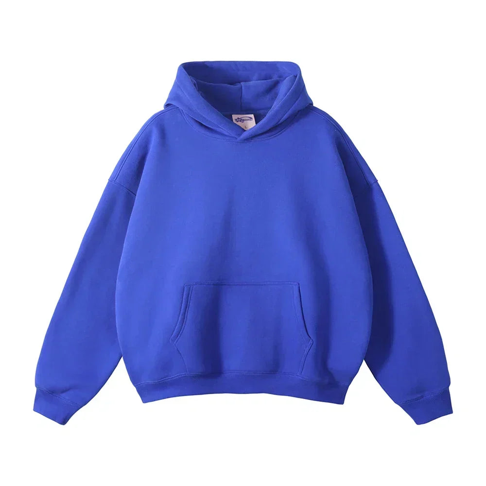 Sweat à capuche oversize pour homme avec poche kangourou et confort optimal pour un style décontracté au quotidien | Sulvida
