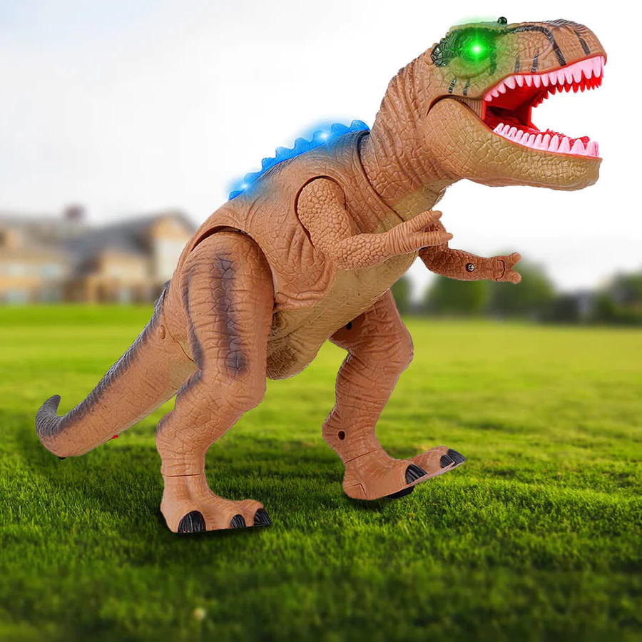 Interactief Dinosaurus Speelgoed met Afstandsbediening en LED-Verlichting – Lopende T-Rex voor Kinderen | Sulvida