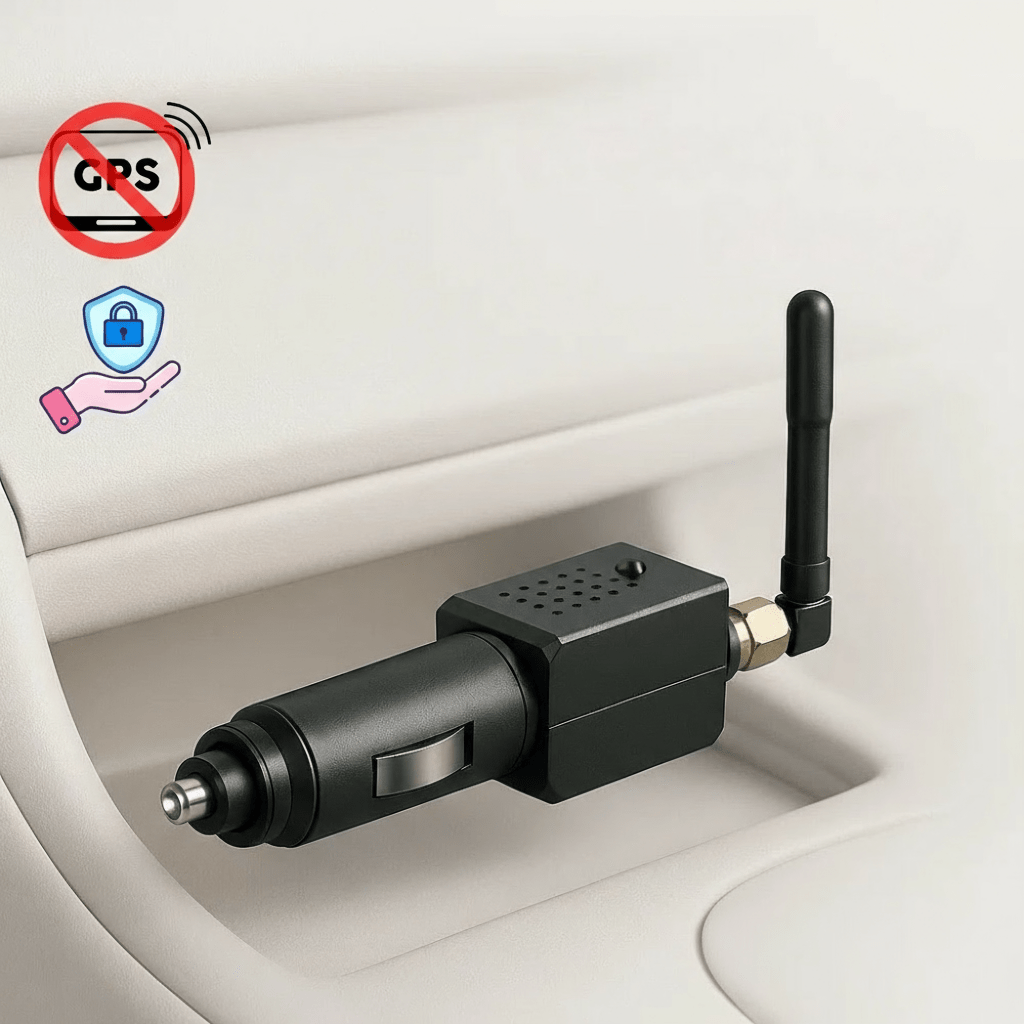 GPS-signaaldetector voor auto's – privacy bescherming anti-tracking 12-24V 1550-1610 MHz voertuigbeveiliging | Sulvida