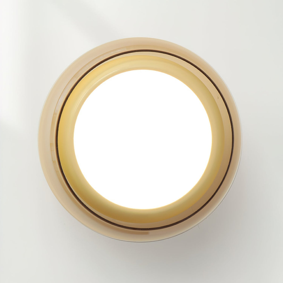 Plafondlamp Retro Glas Flush Mount Rond Gekleurde Band Woonkamer Slaapkamer LED Sfeerverlichting Design | Sulvida