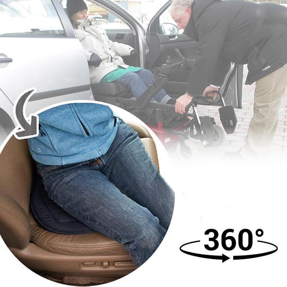 Rotaseat Draaikussen 360° Ergonomisch Memory Foam Stoelhoes Auto Bureau Thuis Mobiliteitshulp Comfort | Sulvida