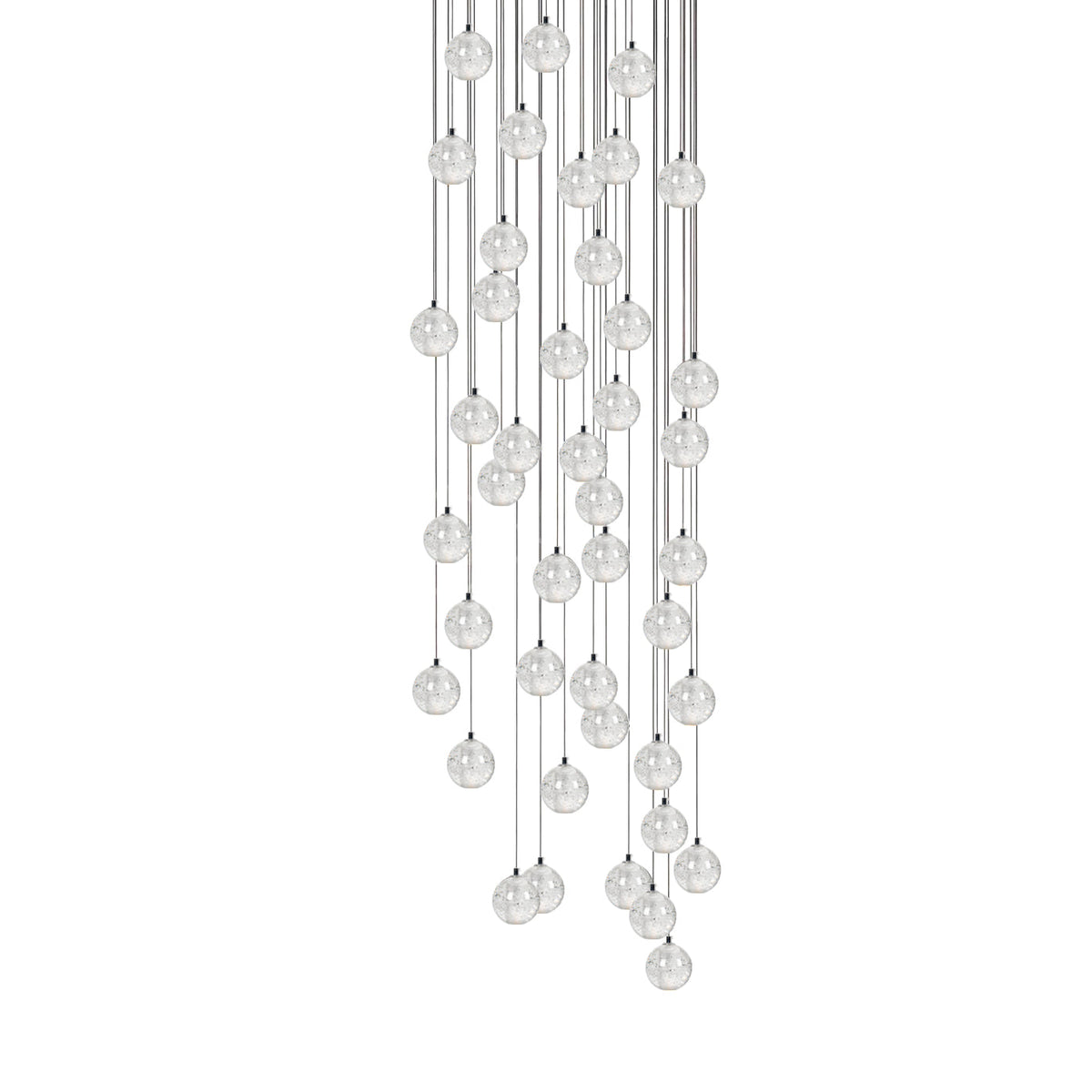 Kristallen Bollenlamp Hanglamp Meervoudig Chroom Glas Eethoek Woonkamer Plafondverlichting Modern Design Interieur | Sulvida