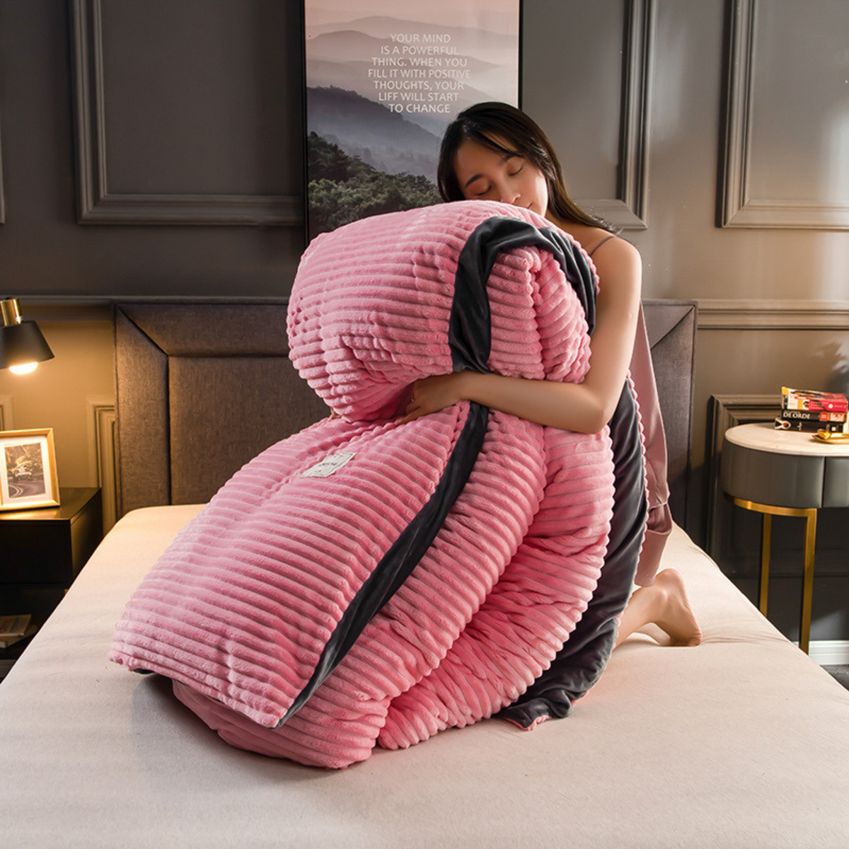 Fleece Kussenslopen Set 2 Stuks – Heerlijk Zacht en Warm voor Koude Nachten Knusse Slaapkamer Luxe Comfort | Sulvida
