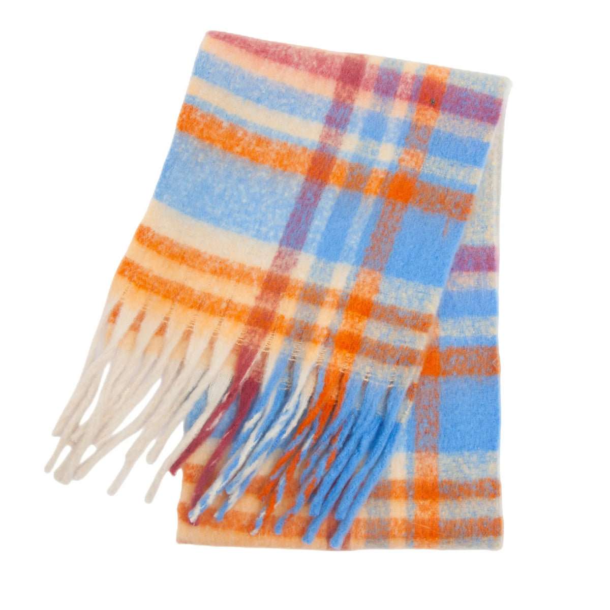 Geruite Wintersjaal voor Dames en Heren Zachte Dikke Kasjmier Sjaal 38x230cm Warm Stijlvol Comfortabel | Sulvida